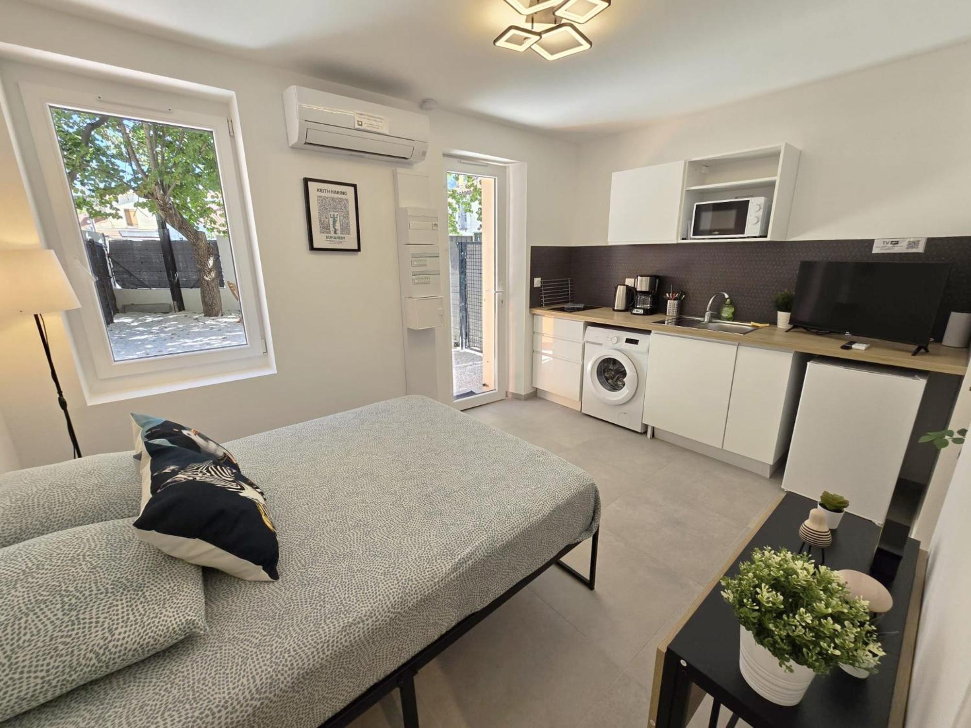 Gregbnb - Studio 17M2 - Terrasse - Clim - Ouest - 4 Toulon Eksteriør bilde